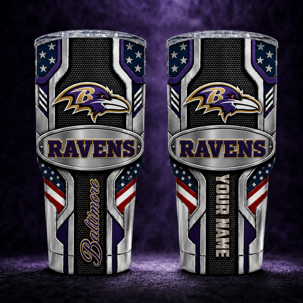 BR Personalized Premium NFL V2 Classic Tumbler 220626