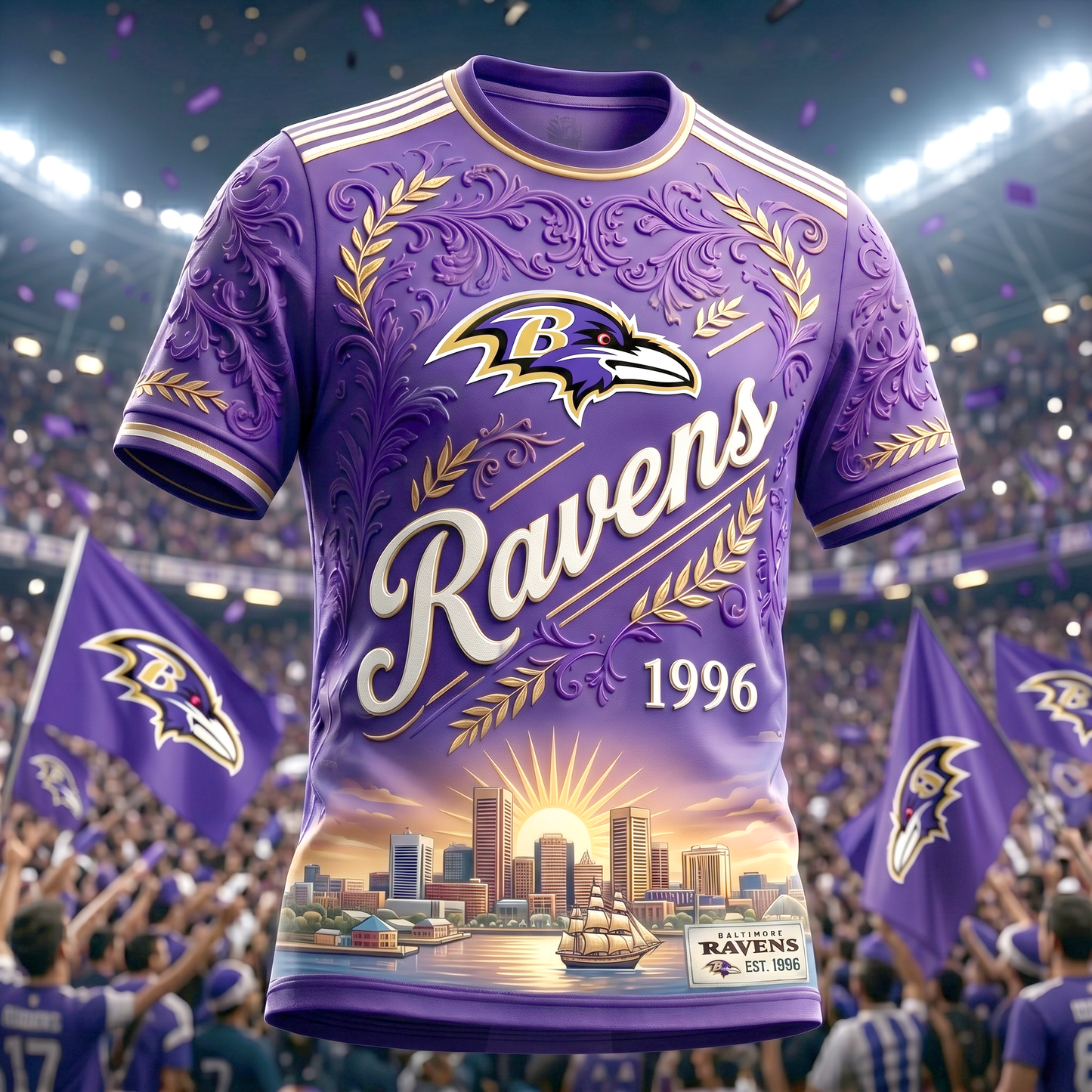 BR x NFL Luxury V13 Classic T-shirt 220626