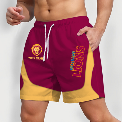BRI x AFL Team Special Short Pants For Men Custom Name Gifts DATND TANTD 070426