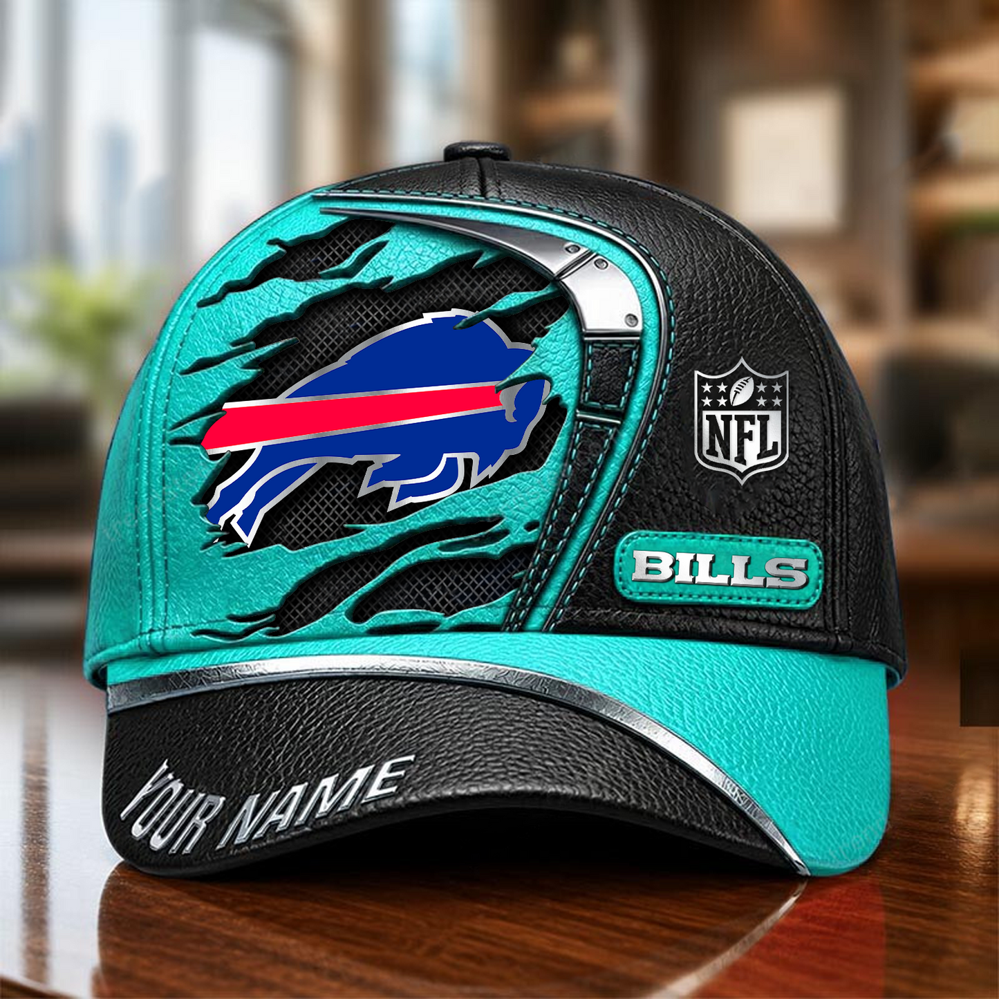 BUF x NFL Premium Multicolor 3D Cap 200626