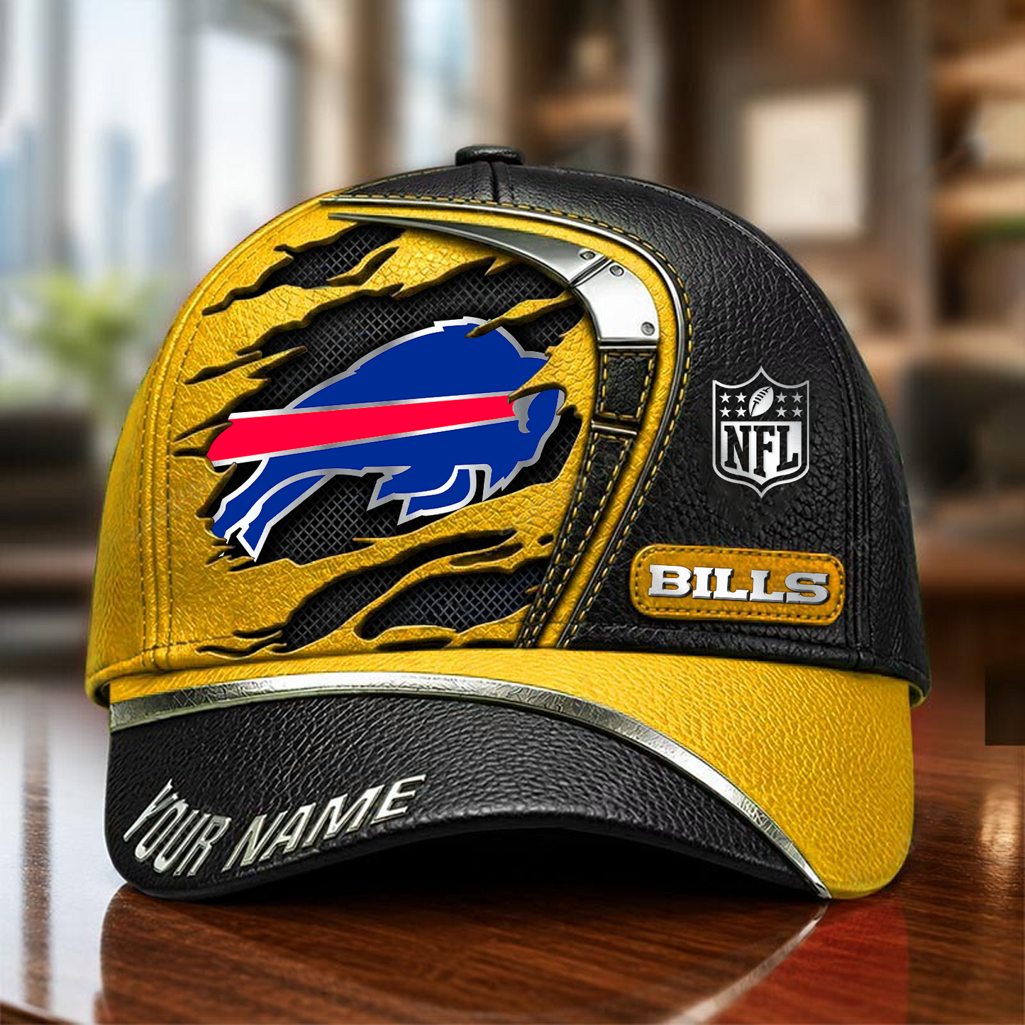 BUF x NFL Premium Multicolor 3D Cap 200626