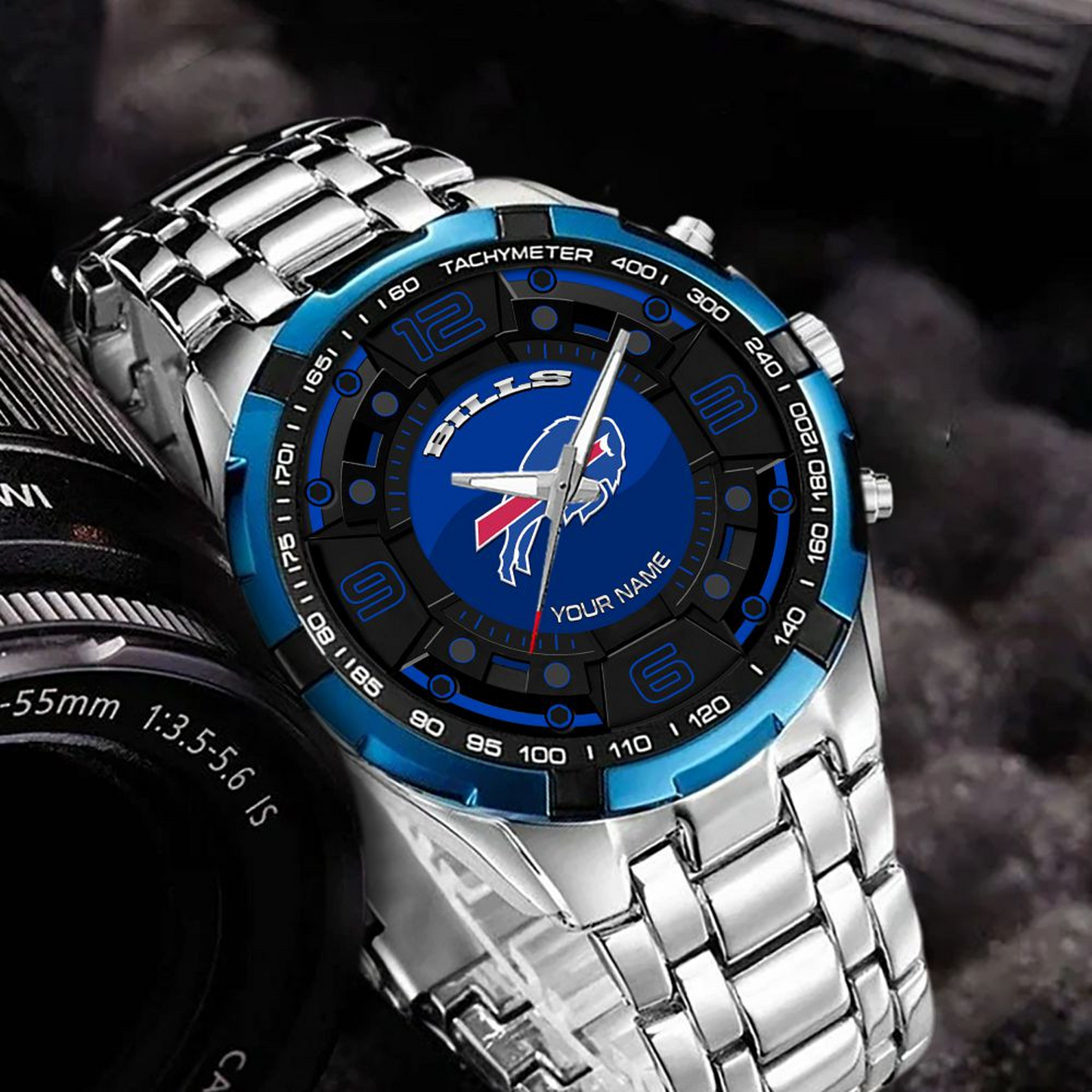 BUF x NFL Stainless Steel Watch DatND DVT