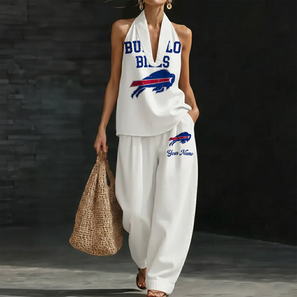 BUF x NFL Women's Vintage Washed Denim Suit DATND TANTD 030626