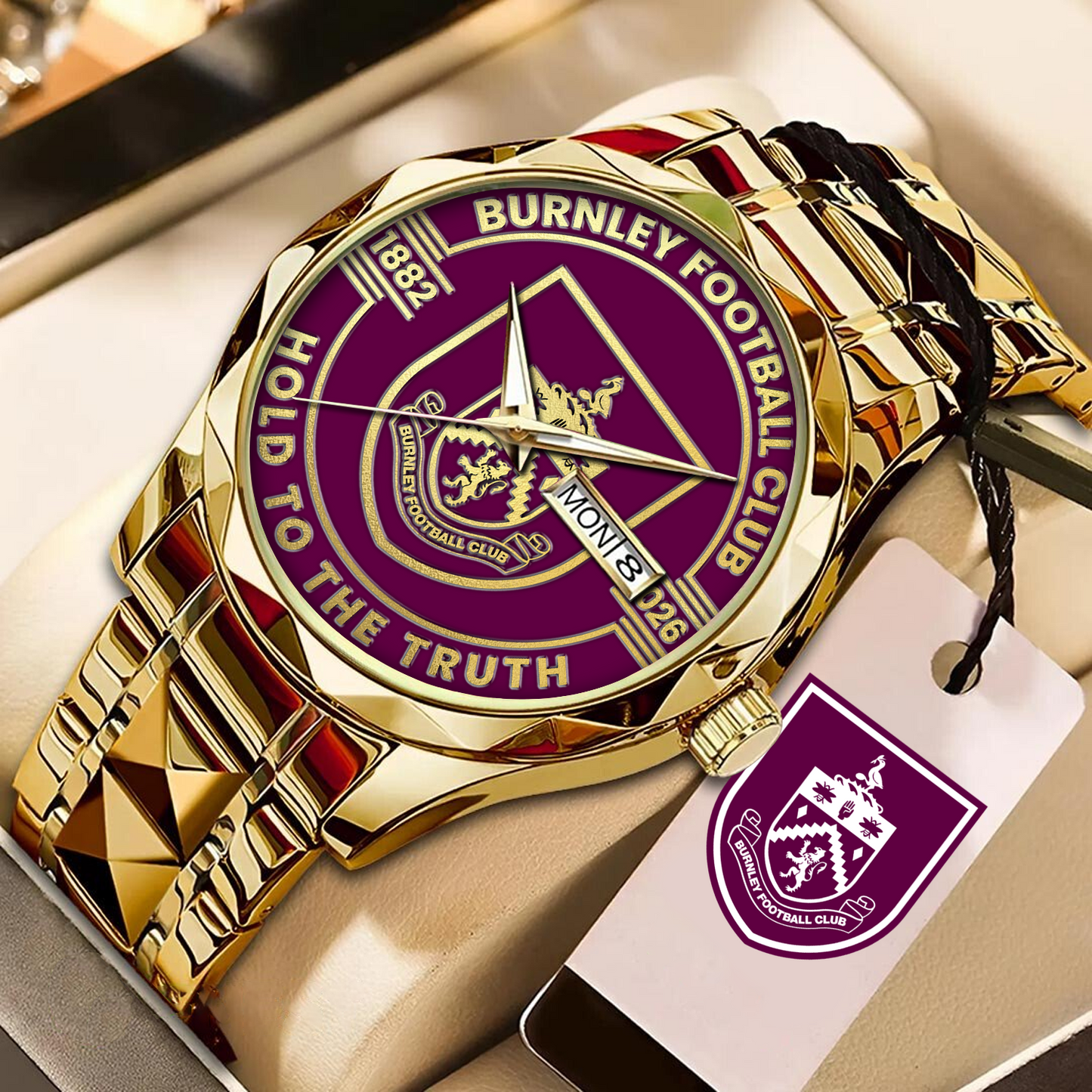 BUR x EPL Alloy Luxury Quartz Watch DATND TANTD