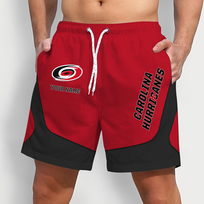 CAR x NHL Team Special Short Pants For Men Custom Name Gifts DATND TANTD 090426