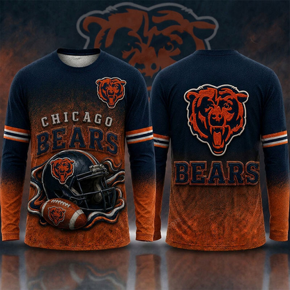 CHI x NFL 3D Shirt 1805 DatND DVT