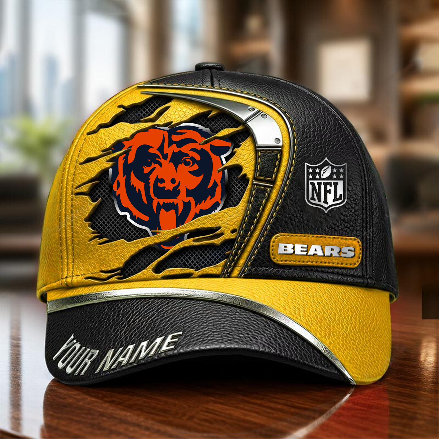 CHI x NFL Premium Multicolor 3D Cap 200626