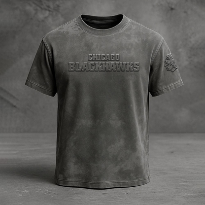 CHI x NHL Embossed Tshirt 0905 DatND DVT