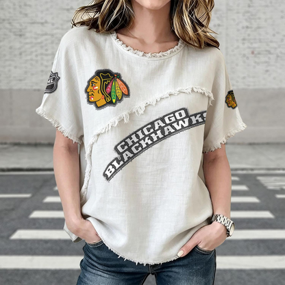 CHI x NHL Womenƒ??s Vintage O-Neck 2905 DatND DVT