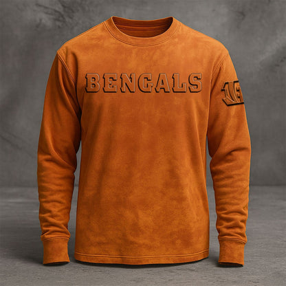 CIN x NFL Embossed SweatShirt DATND TANTD KAN