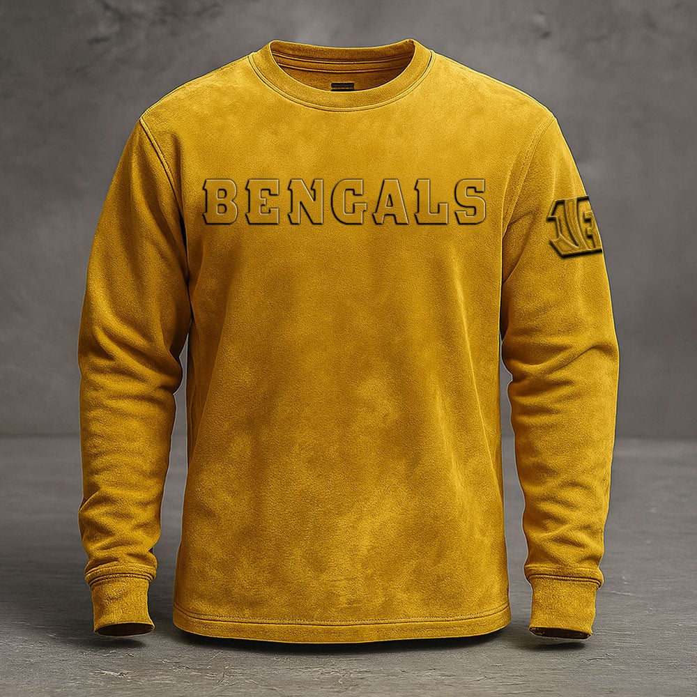 CIN x NFL Embossed SweatShirt DATND TANTD KAN