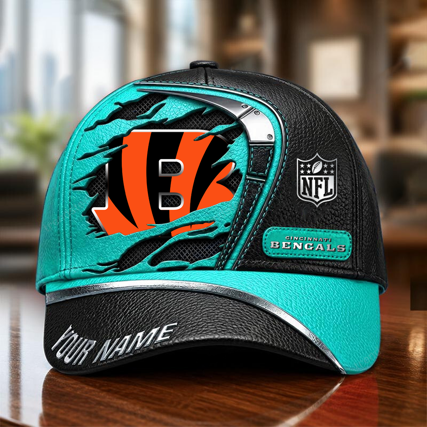 CIN x NFL Premium Multicolor 3D Cap 200626
