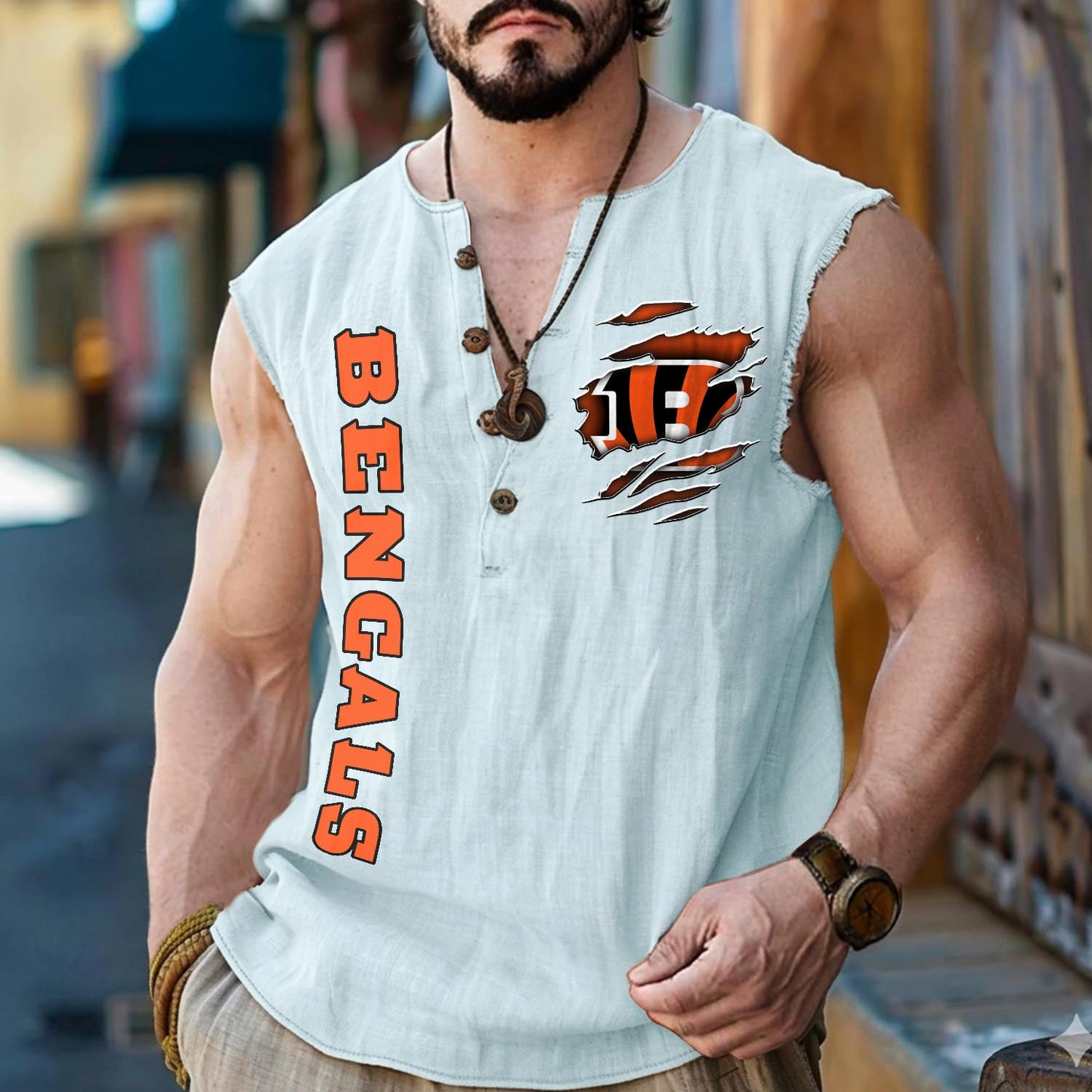 CIN x NFL Tank Tops 2805 DatND DVT