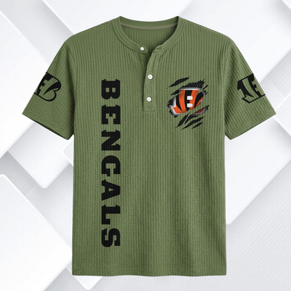 CIN x NFL Waffle Short-Sleeve Shirt 2205 DatND DVT