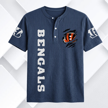 CIN x NFL Waffle Short-Sleeve Shirt 2205 DatND DVT
