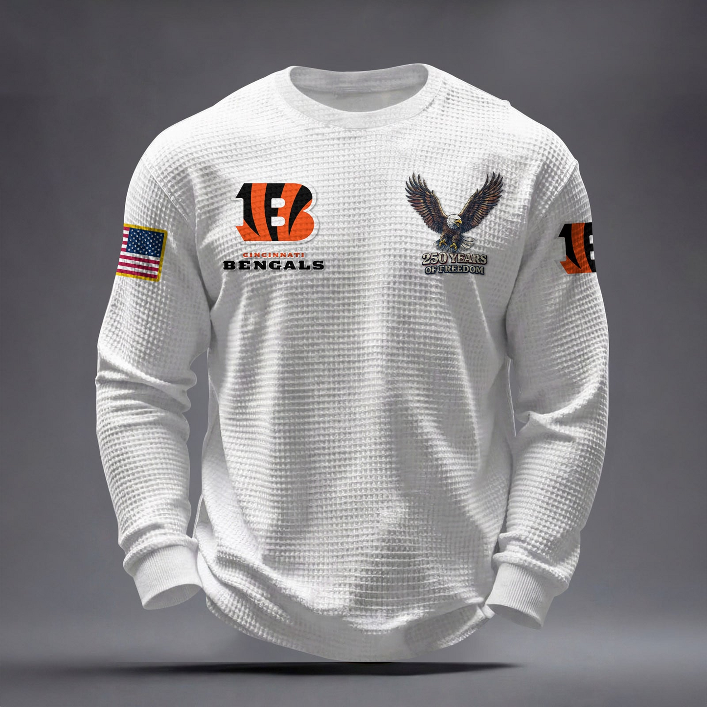 CIN x NFL Waffle Sweatshirt DatND DVT
