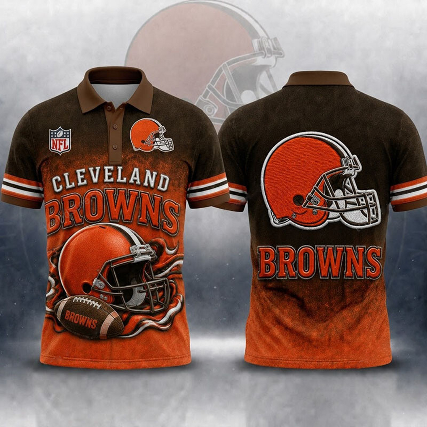 CLE x NFL 3D Shirt 1805 DatND DVT 3