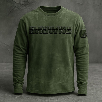 CLE x NFL Embossed SweatShirt DATND TANTD KAN