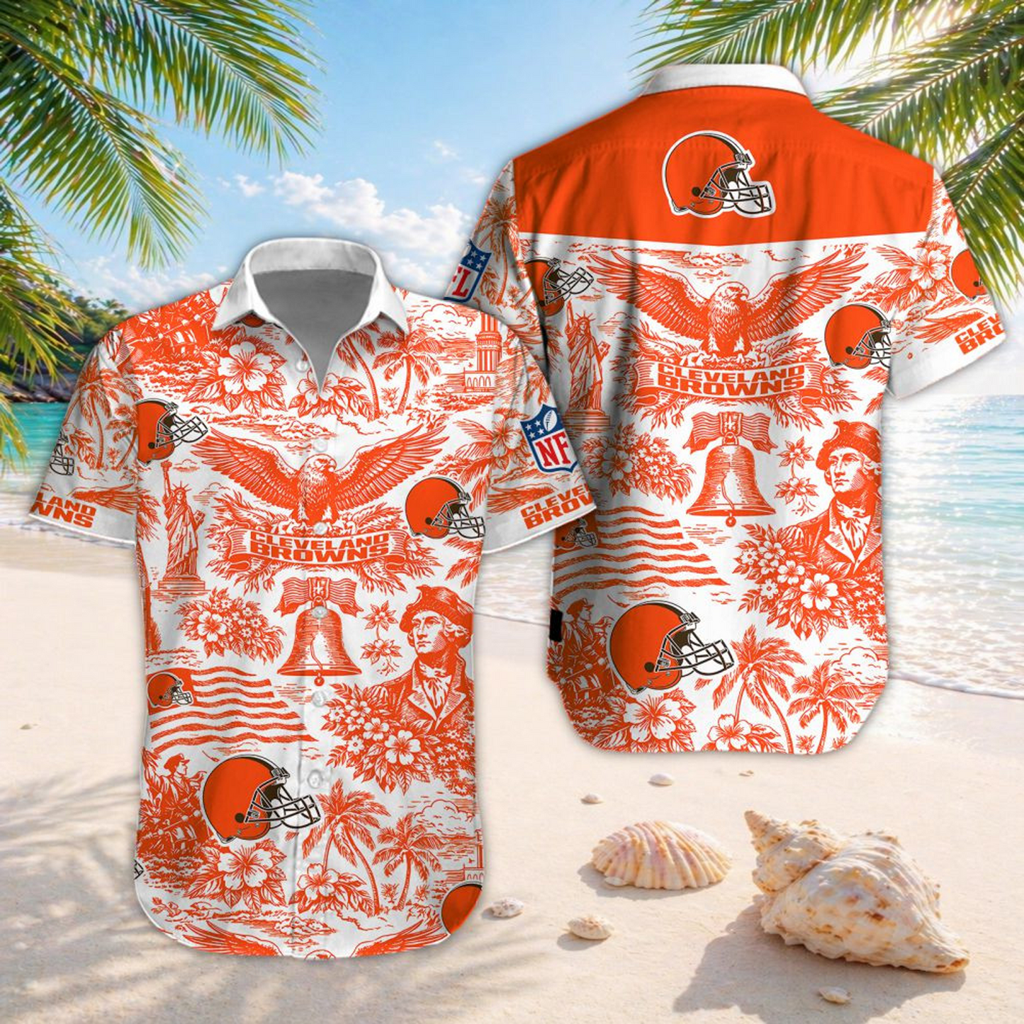 CLE x NFL Hawaiian Shirt 2006