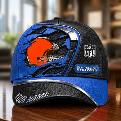CLE x NFL Premium Multicolor 3D Cap 200626