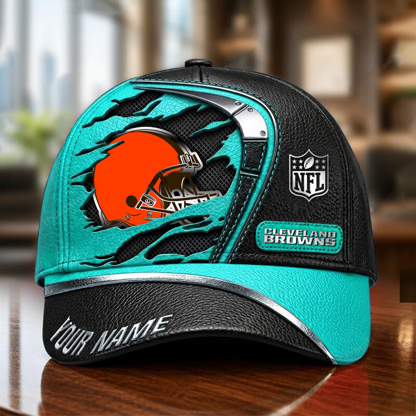 CLE x NFL Premium Multicolor 3D Cap 200626