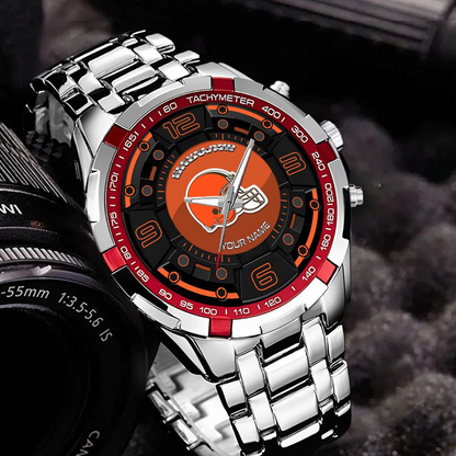 CLE x NFL Stainless Steel Watch DatND DVT