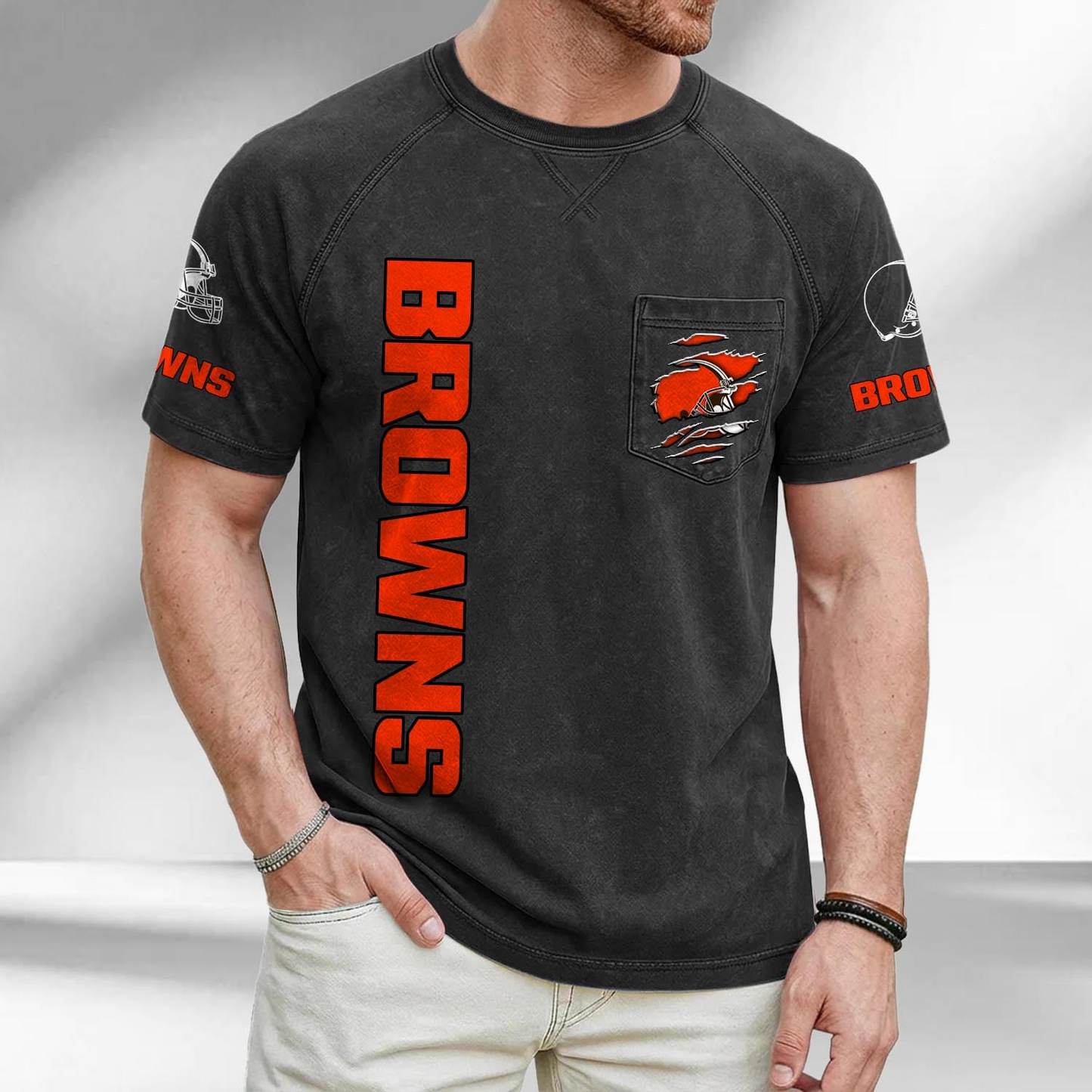 CLE x NFL T-Shirt 2705 DatND DVT