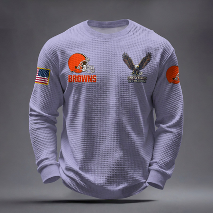 CLE x NFL Waffle Sweatshirt DatND DVT