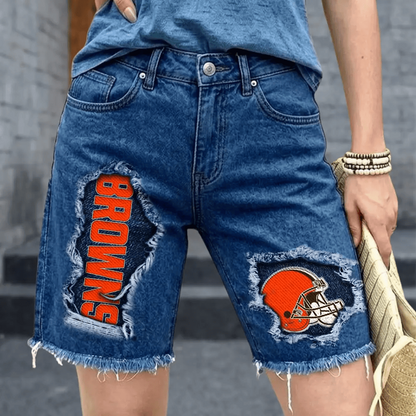 CLE x NFL Women's Jeans V1 DATND TANTD 060626