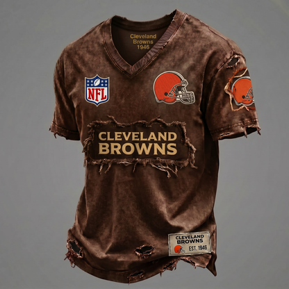 CLE NFL Premium V-Neck T-shirt Gift For Fans 0306 NAK DATND TTT