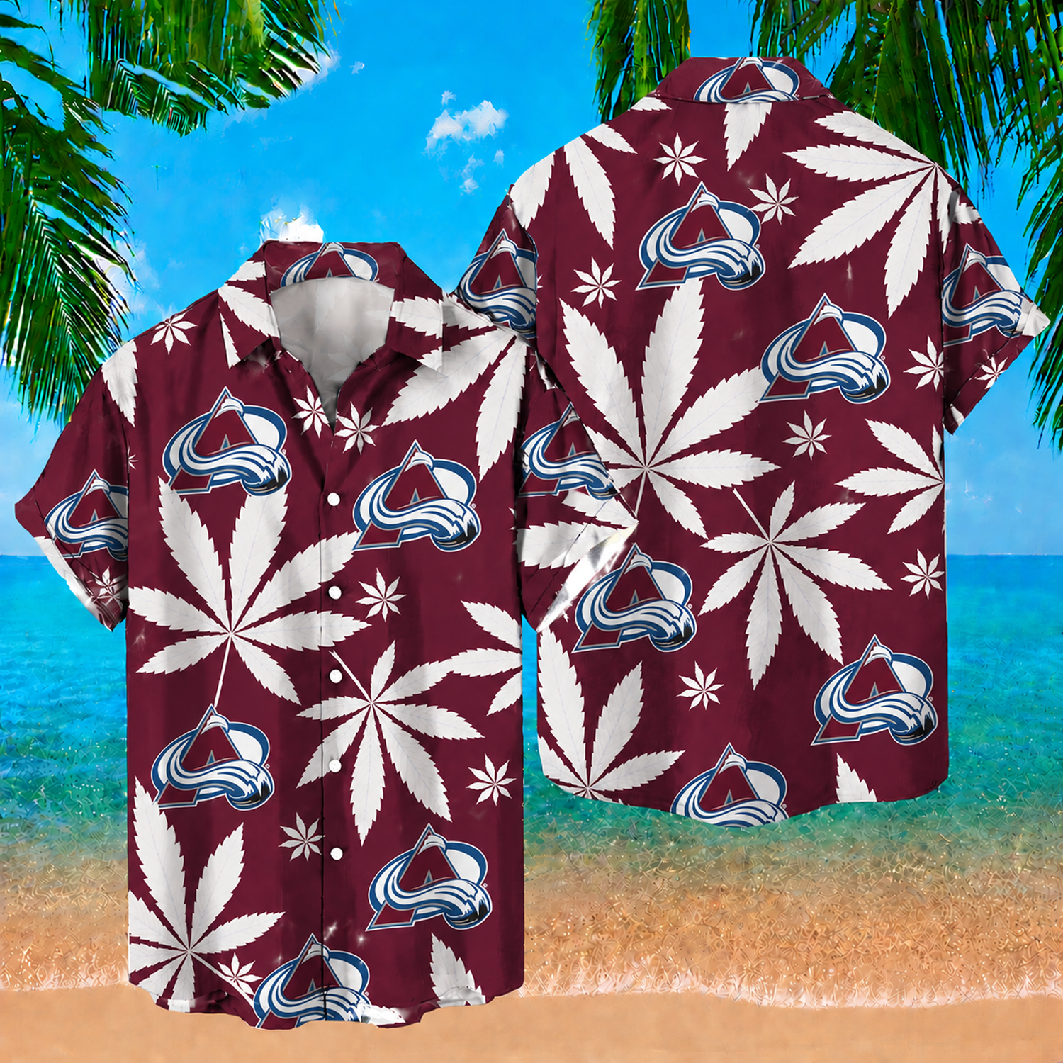 COL x NHL Hawaiian Shirt 1605 DatND DVT