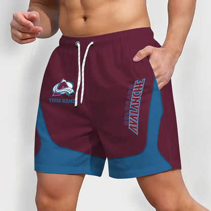 COL x NHL Team Special Short Pants For Men Custom Name Gifts DATND TANTD 090426