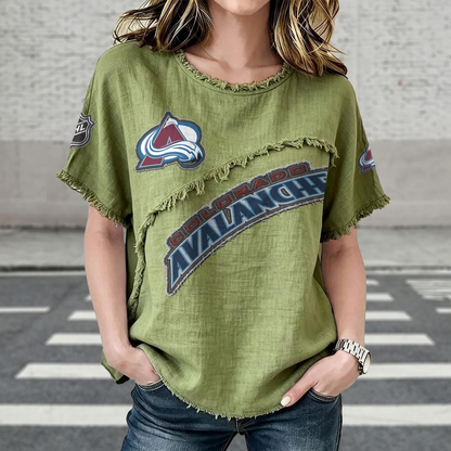 COL x NHL Womenƒ??s Vintage O-Neck 2905 DatND DVT