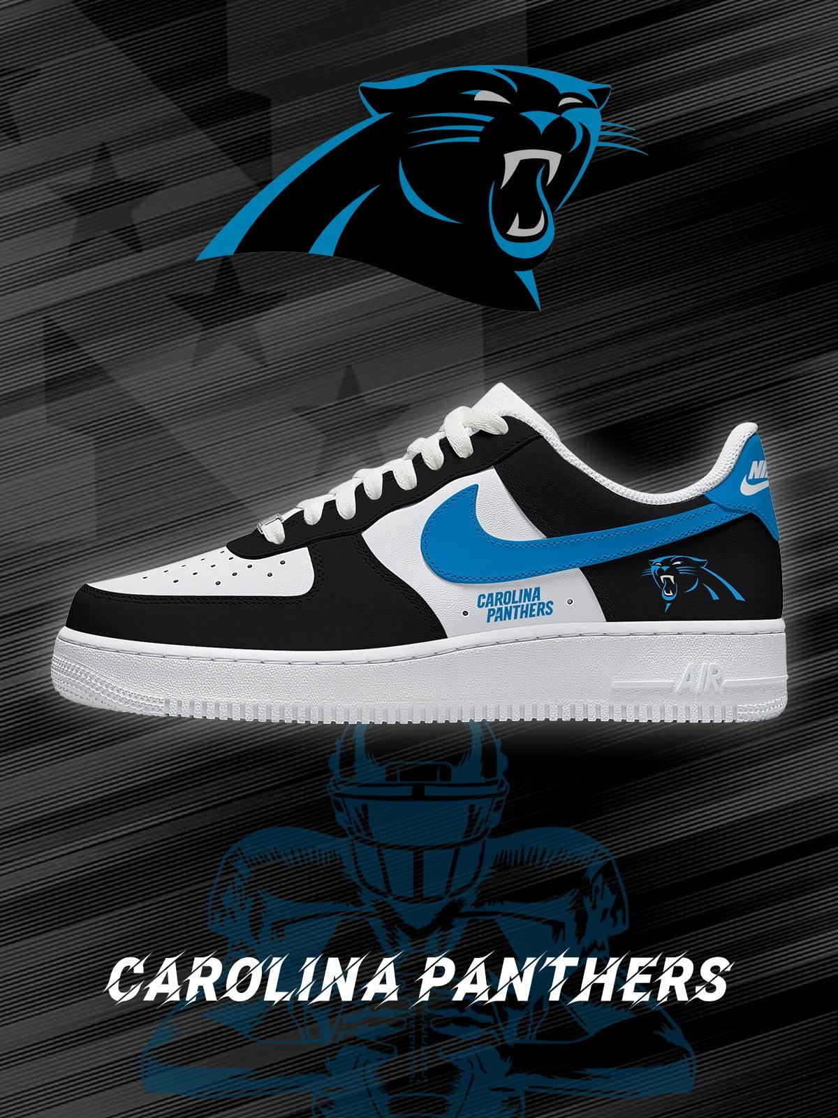 CP x NFL Luxury AF1 Sneakers 200626