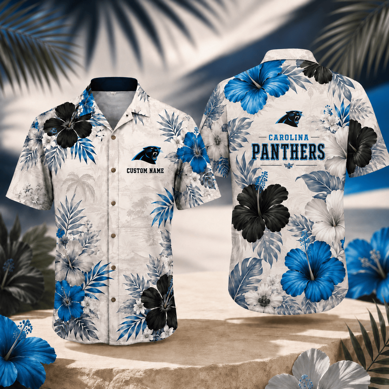 CP x NFL Tropical Floral Hawaiian Shirt 160626