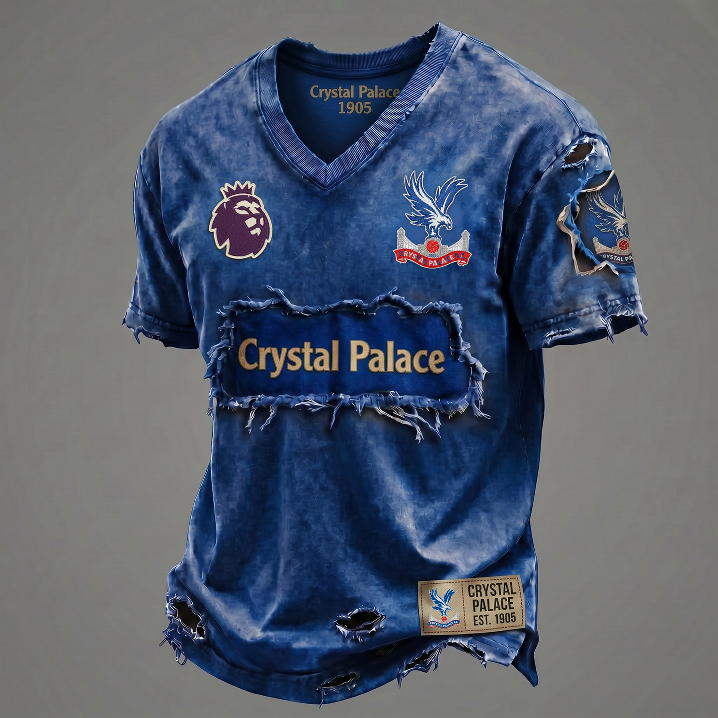 CRY X EPL Premium V-Neck T-shirt Gift For Fans 0306 NAK DATND NHT
