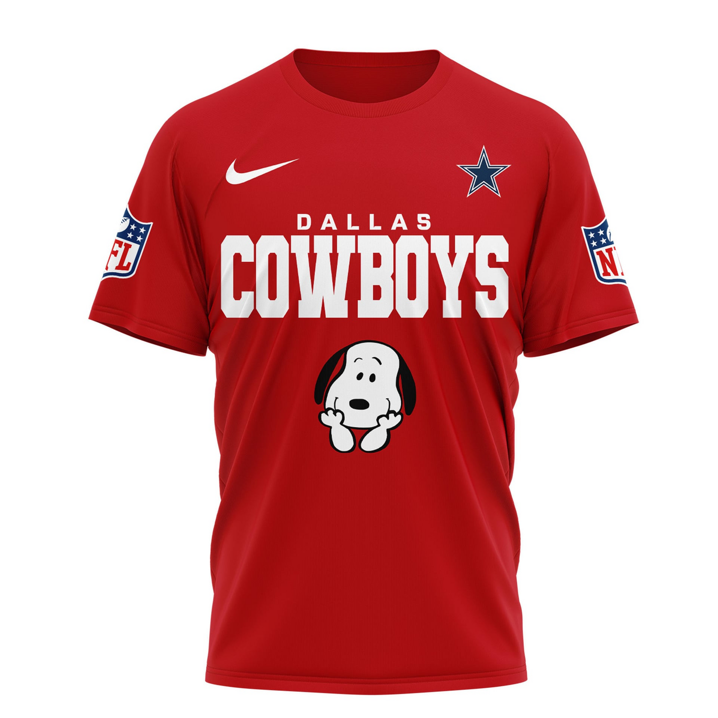 DAL Premium NFL Snoopy America 250 3D Shirt 1706