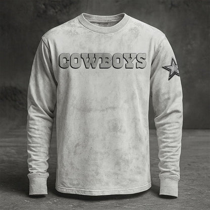 DAL x NFL Embossed SweatShirt DATND TANTD KAN