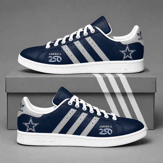 DAL x NFL Premium America 250 Team Pride Superstar Sneakers   150626
