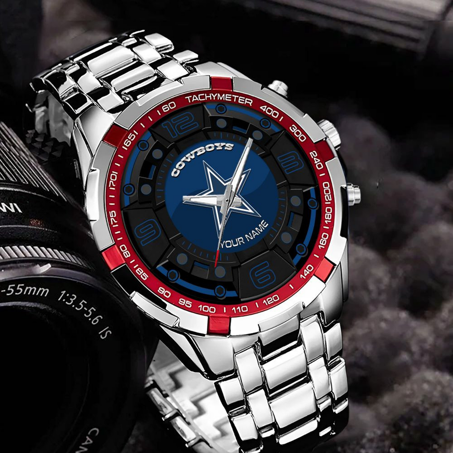 DAL x NFL Stainless Steel Watch DatND DVT