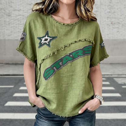 DAL x NHL Womenƒ??s Vintage O-Neck 2905 DatND DVT