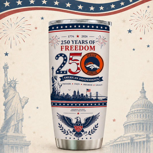 DB x NFL 250th Anniversary Special Tumbler for Football Fans 170626