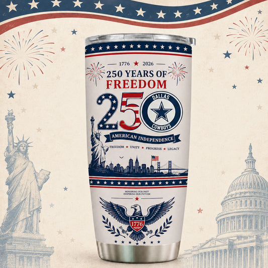 DC x NFL 250th Anniversary Special Tumbler for Football Fans 170626