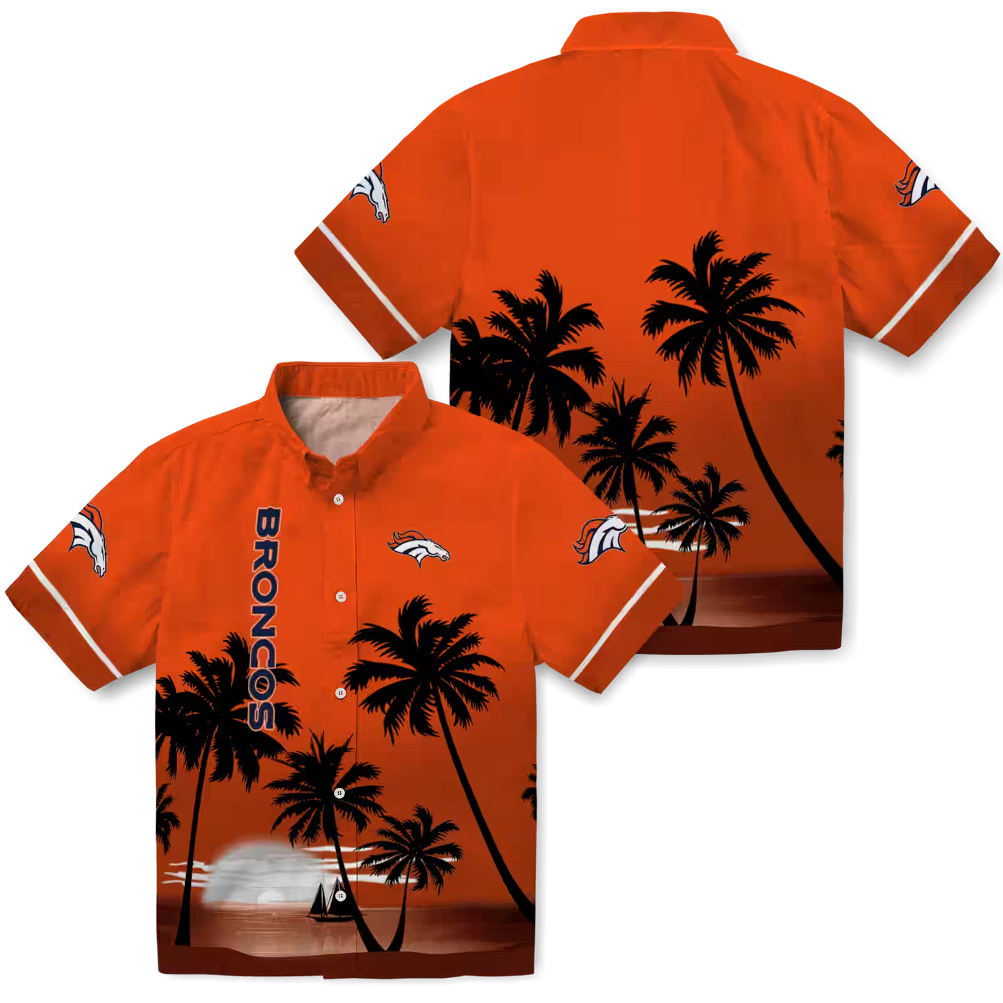 DEN x NFL Hawaiian Shirt ƒ?? Beach Sunset DATND TANTD 270526