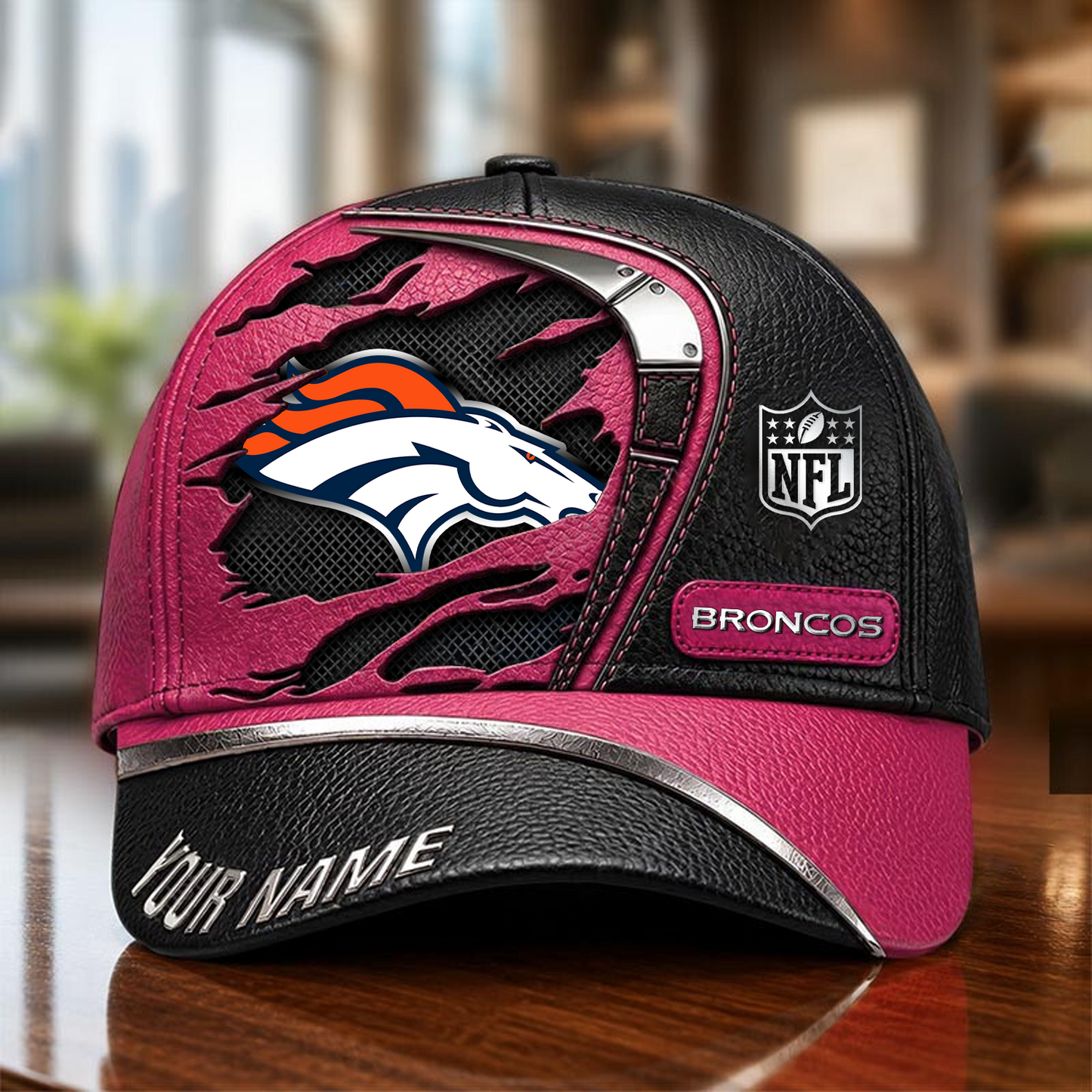 DEN x NFL Premium Multicolor 3D Cap 200626