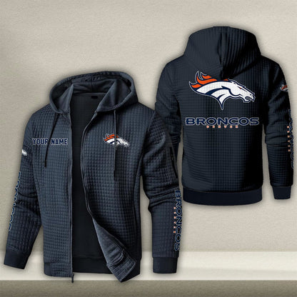 DEN x NFL Quilted Zip Hoodie DatND DVT