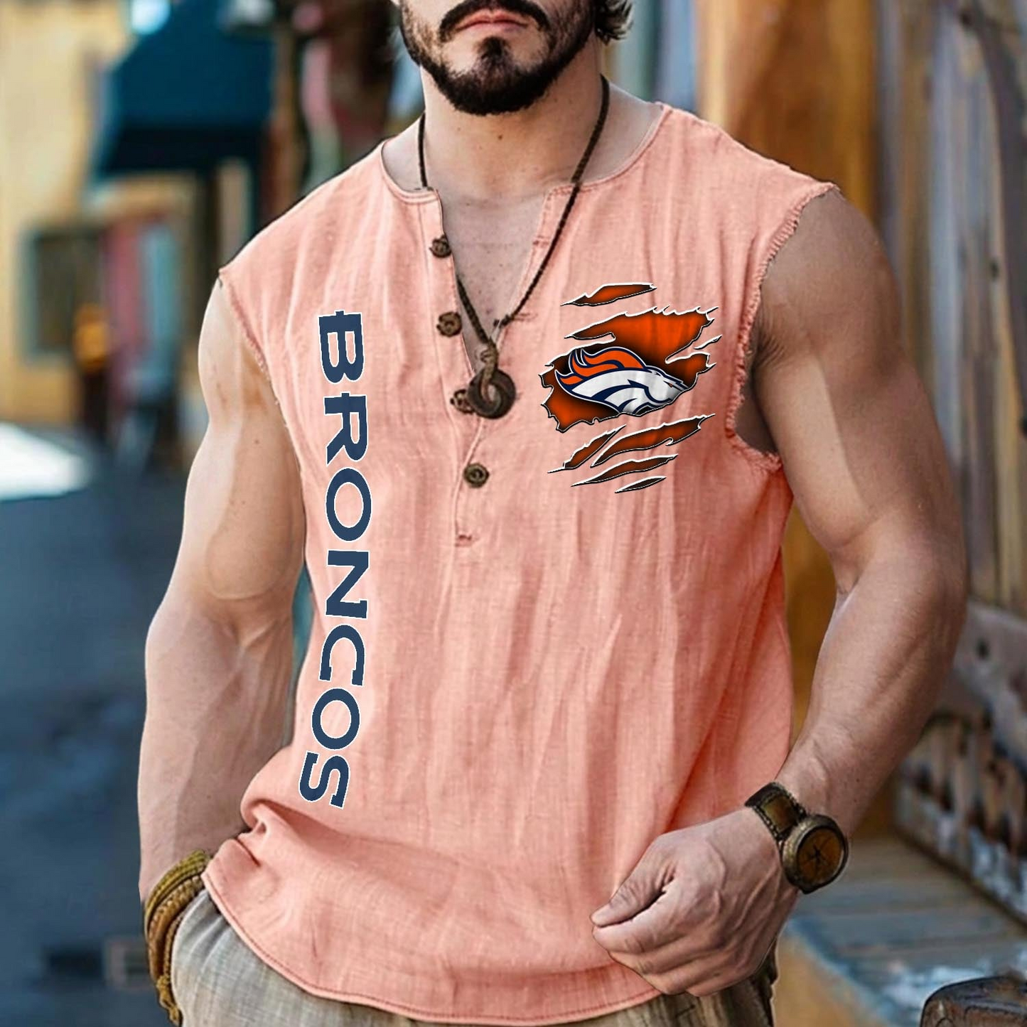 DEN x NFL Tank Tops 2805 DatND DVT