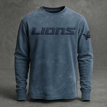 DET x NFL Embossed SweatShirt DATND TANTD KAN