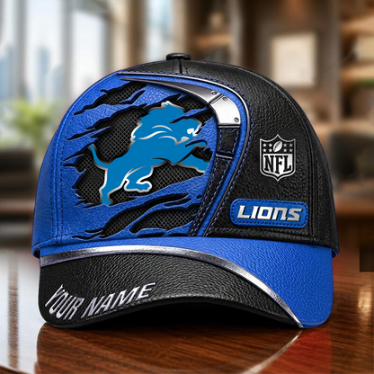 DET x NFL Premium Multicolor 3D Cap 200626