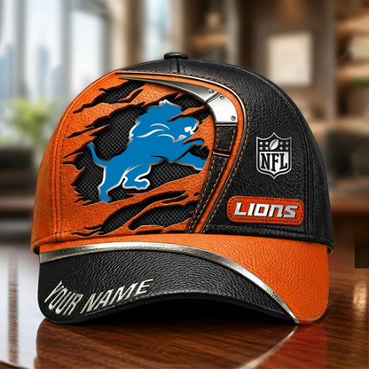 DET x NFL Premium Multicolor 3D Cap 200626